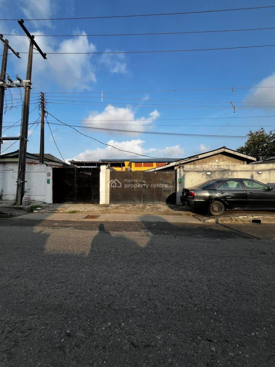 a Solid Bungalow Situated in a Perfect Area, Off Bode Thomas, Surulere, Lagos, Mixed-use Land for Sale