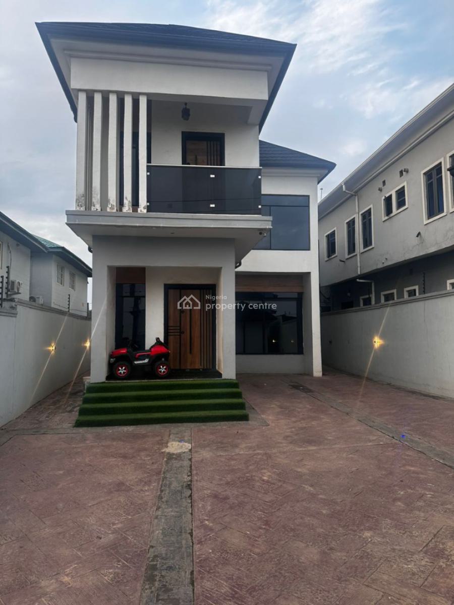 a Detached 4 Bedroom Semi-detached Duplex with Gate House, Ogba, Ikeja, Lagos, Detached Duplex for Sale