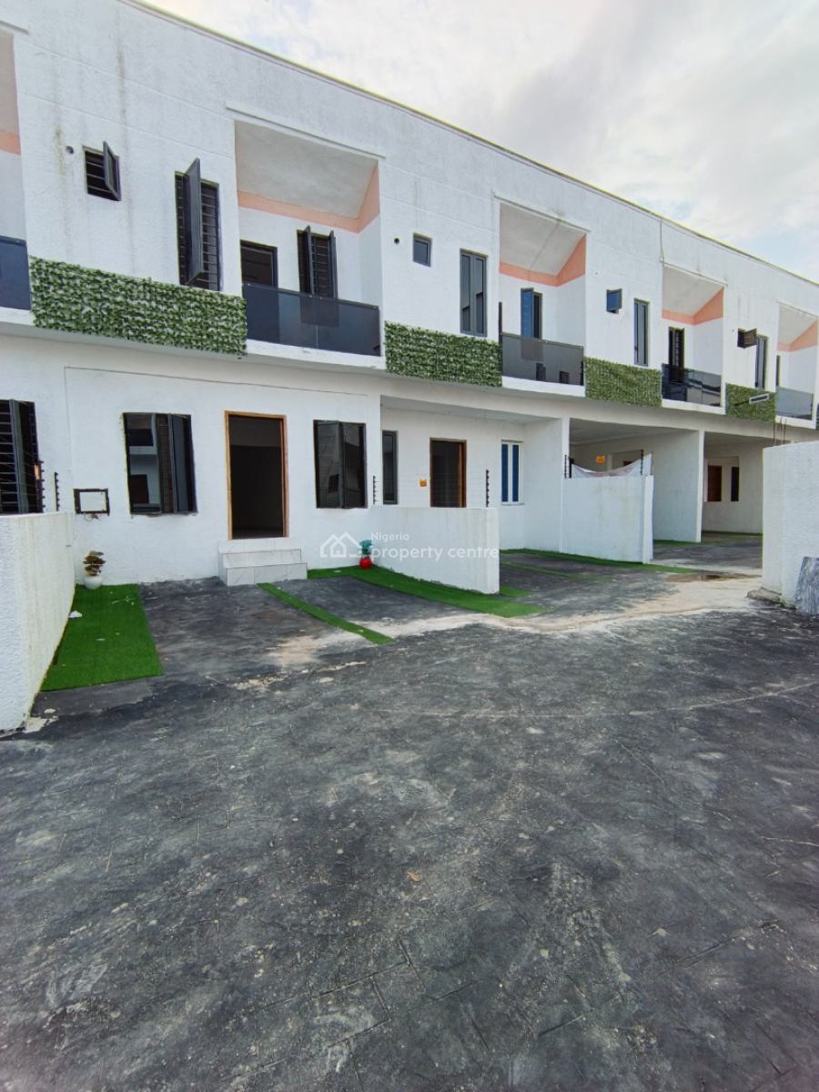 Most Affordable 3 Bedroom Terrace Duplex with Bq Suits for Investment, Abraham Adesanya Axis, Ajah, Lagos, Terraced Duplex for Sale