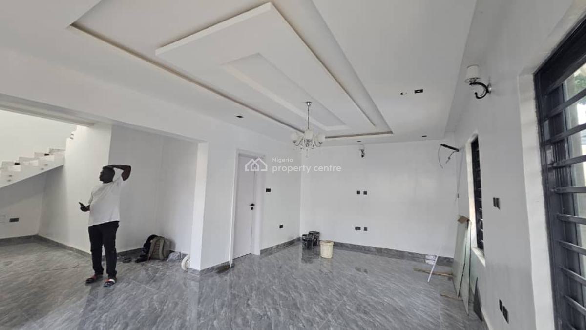 Magnificent 5 Bedroom Detached Duplex with Swimming Pool, Cinema & Bq, Shonibare Estate, Maryland, Lagos, Detached Duplex for Sale