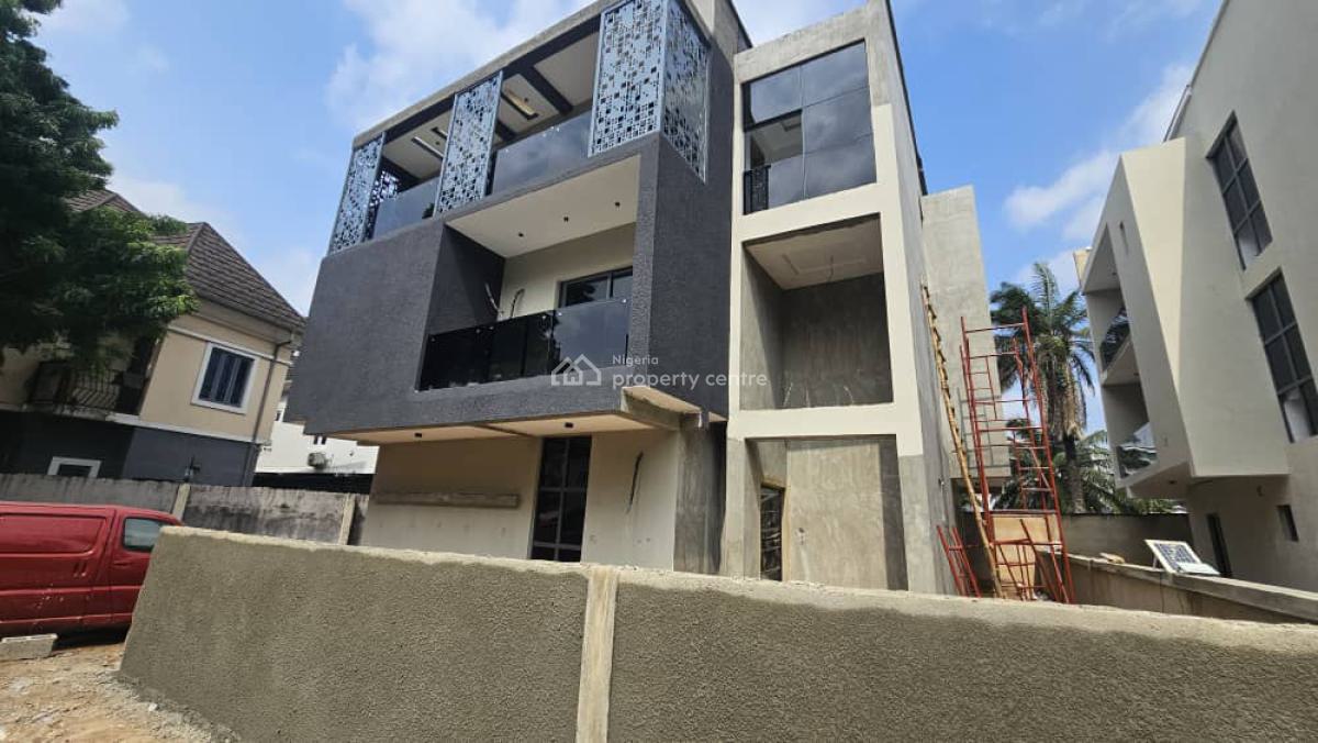Magnificent 5 Bedroom Detached Duplex with Swimming Pool, Cinema & Bq, Shonibare Estate, Maryland, Lagos, Detached Duplex for Sale