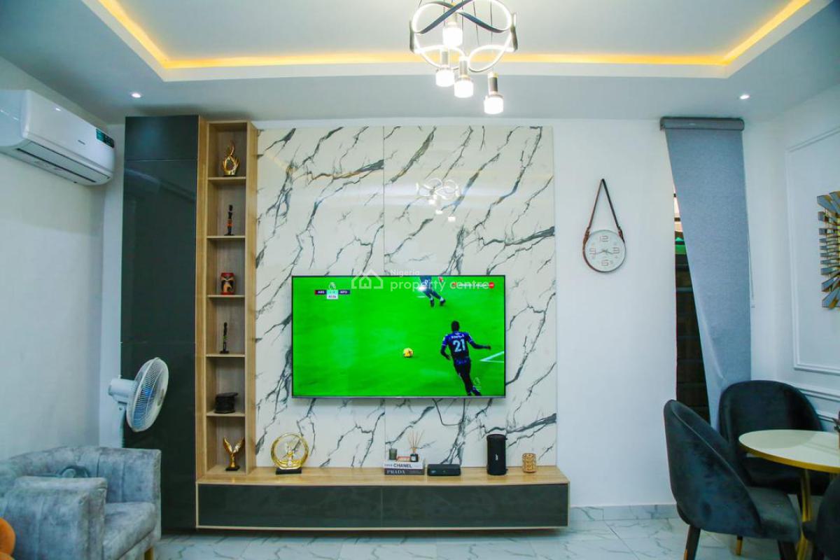 Fully Furnished 4 Bedroom Terraced Duplex, Lekki Palm City Estate,ajah Lagos, Ajah, Lagos, Terraced Duplex for Rent