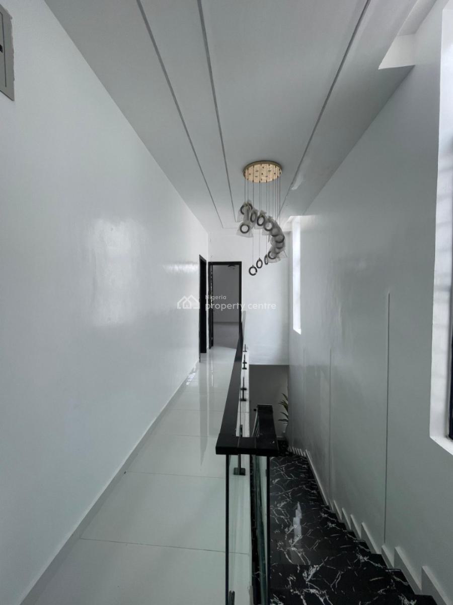Luxury 5 Bedroom Fully Detached Home W/ Bq & Pool in a Secured Estate, Chevron, Lekki, Lagos, Detached Duplex for Sale