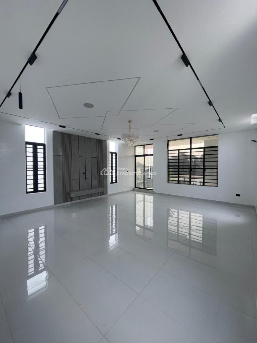 Luxury 5 Bedroom Fully Detached Home W/ Bq & Pool in a Secured Estate, Chevron, Lekki, Lagos, Detached Duplex for Sale