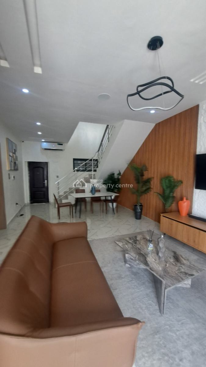 Serene 3bedroom Duplex in a Fully Solar Powered Estate, Sangotedo, Ajah, Lagos, Terraced Duplex for Sale