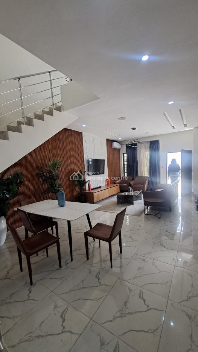 Serene 3bedroom Duplex in a Fully Solar Powered Estate, Sangotedo, Ajah, Lagos, Terraced Duplex for Sale