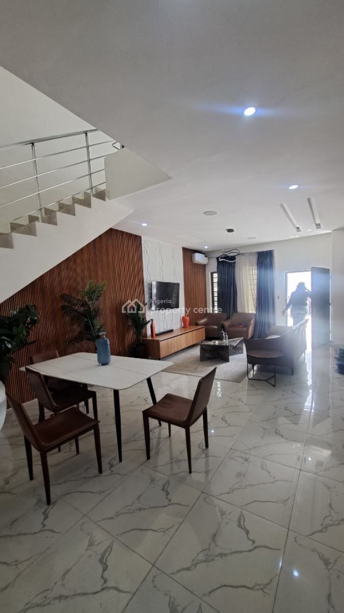 Serene 3bedroom Duplex in a Fully Solar Powered Estate, Sangotedo, Ajah, Lagos, Terraced Duplex for Sale
