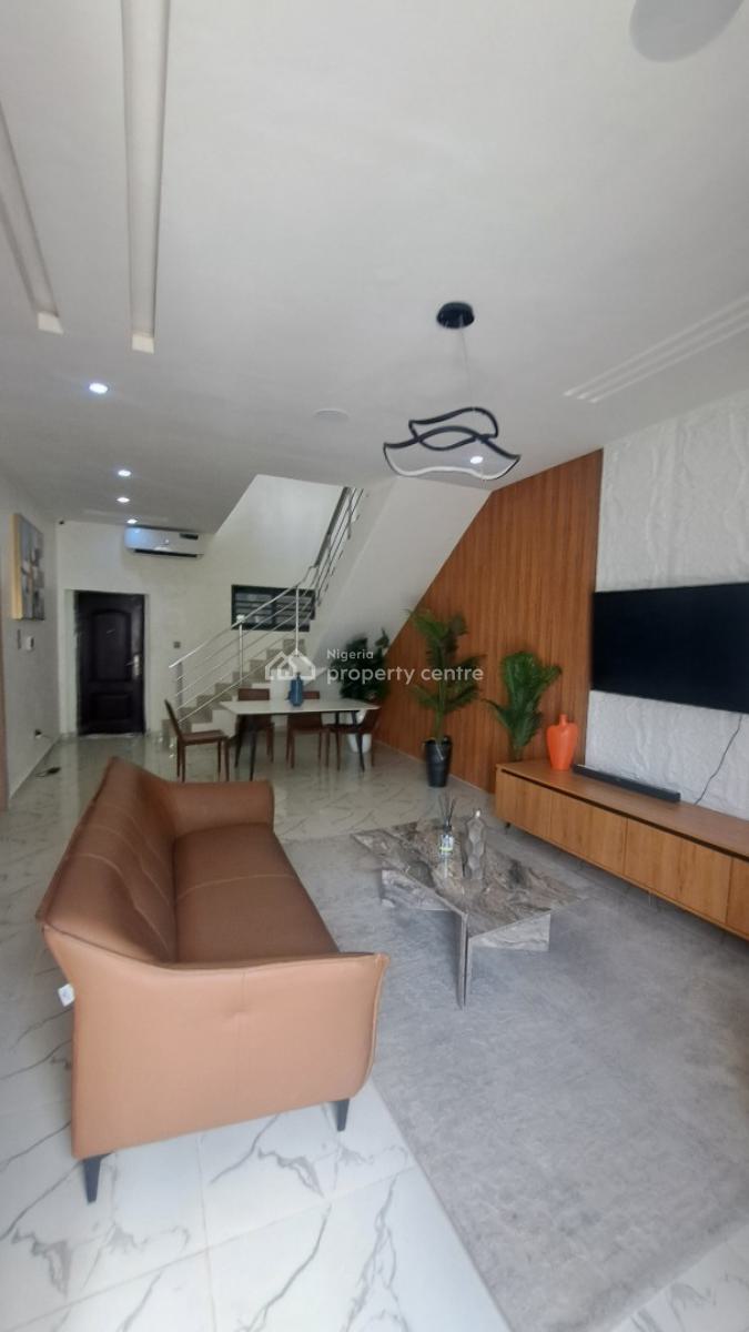Serene 3bedroom Duplex in a Fully Solar Powered Estate, Sangotedo, Ajah, Lagos, Terraced Duplex for Sale