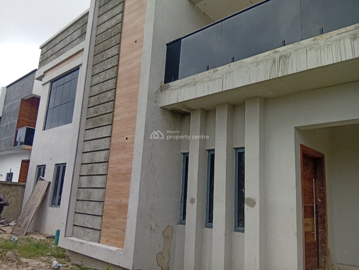 Luxury 4 Bedroom Detached Duplex with Bq, Off Jehovah Witness Road, Elemoro, Bogije, Ibeju Lekki, Lagos, Detached Duplex for Sale
