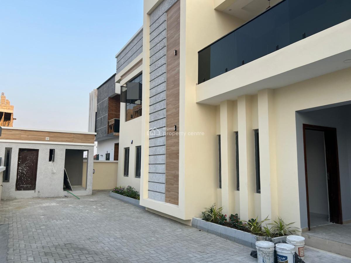Luxury 4 Bedroom Detached Duplex with Bq, Off Jehovah Witness Road, Elemoro, Bogije, Ibeju Lekki, Lagos, Detached Duplex for Sale