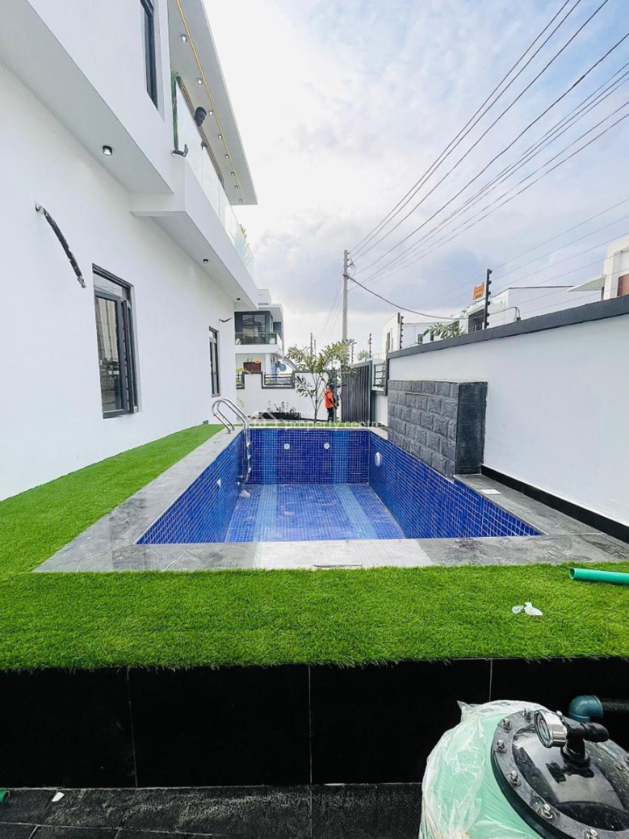 Uniquely Designed 5 Bedroom Fully Detached Luxury Home with Swimmin, Ajah, Lagos, Detached Duplex for Sale