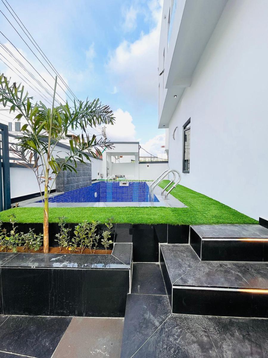 Uniquely Designed 5 Bedroom Fully Detached Luxury Home with Swimmin, Ajah, Lagos, Detached Duplex for Sale