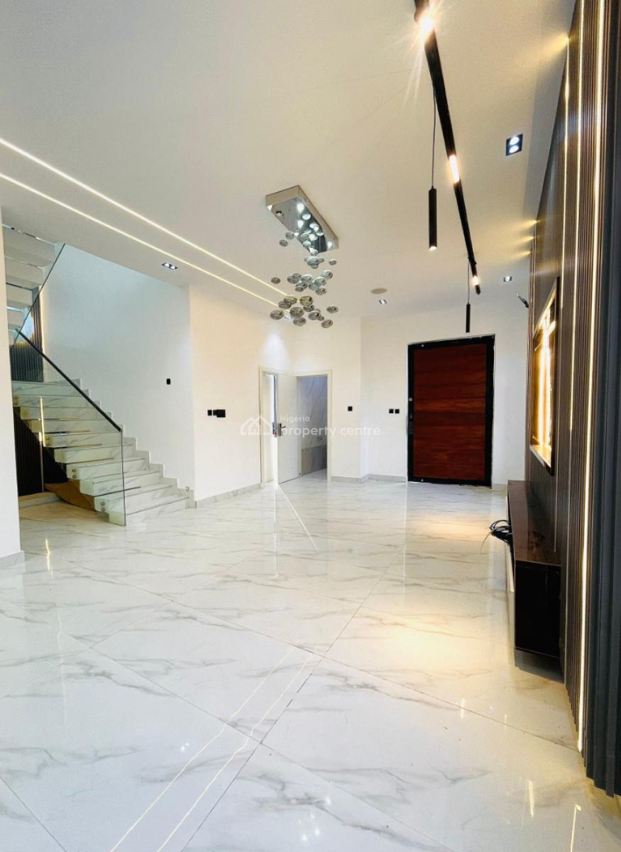 Uniquely Designed 5 Bedroom Fully Detached Luxury Home with Swimmin, Ajah, Lagos, Detached Duplex for Sale