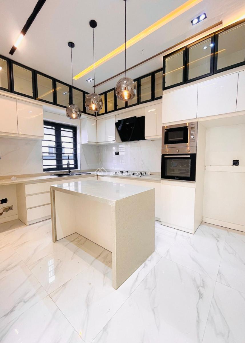 Uniquely Designed 5 Bedroom Fully Detached Luxury Home with Swimmin, Ajah, Lagos, Detached Duplex for Sale