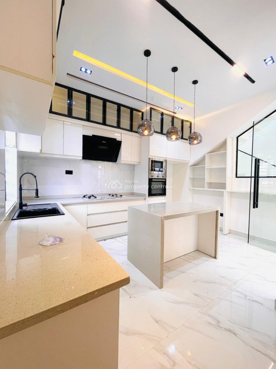 Uniquely Designed 5 Bedroom Fully Detached Luxury Home with Swimmin, Ajah, Lagos, Detached Duplex for Sale