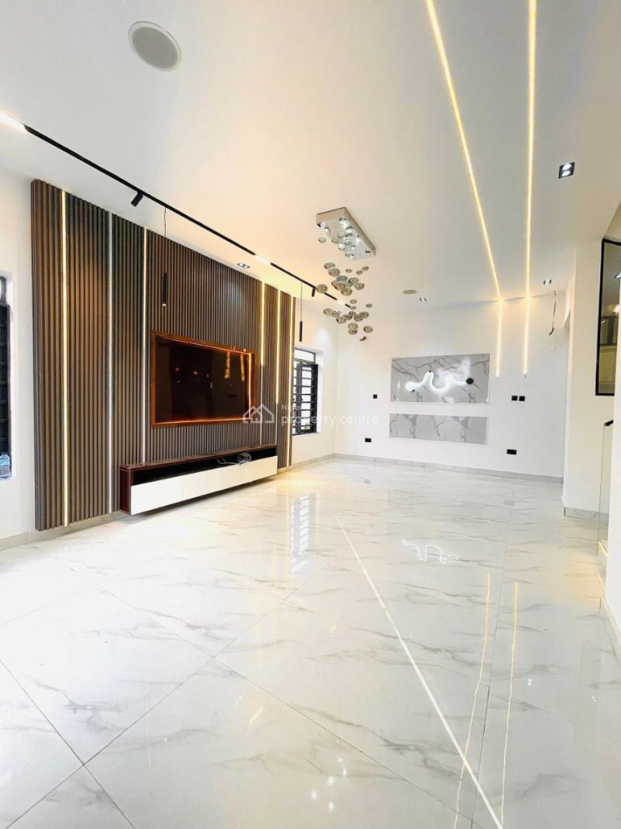 Uniquely Designed 5 Bedroom Fully Detached Luxury Home with Swimmin, Ajah, Lagos, Detached Duplex for Sale