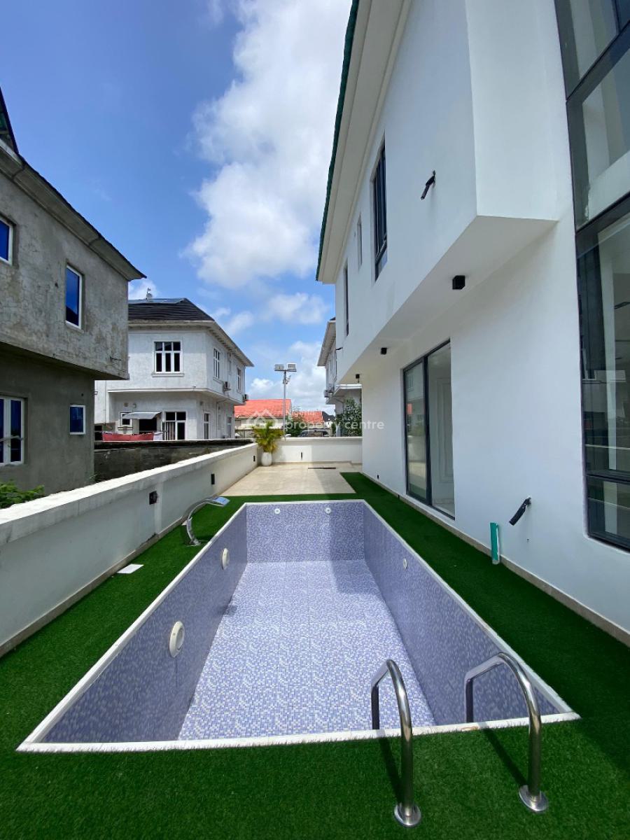 Beautiful 4 Bedroom Terrace Duplex with a Pool, Ajah, Lagos, House for Sale