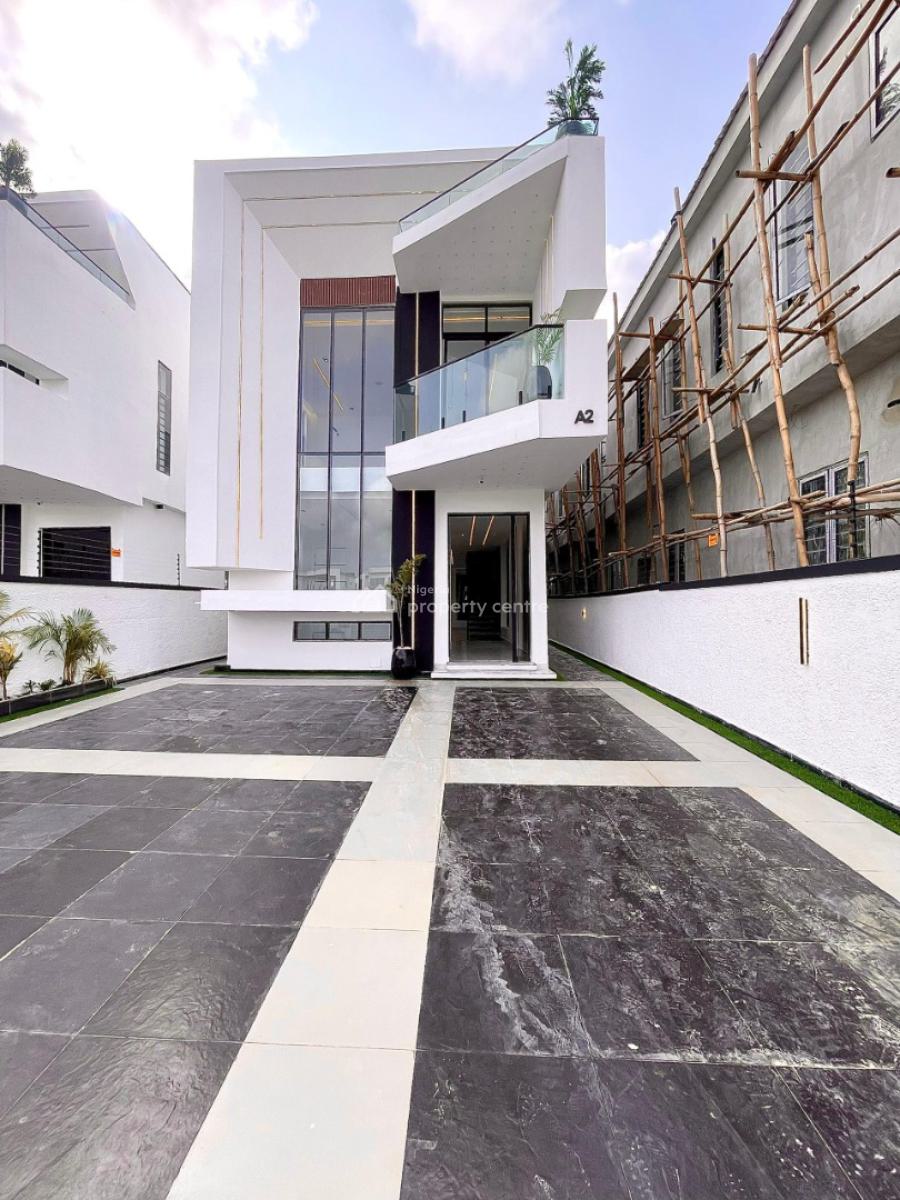 Perfectly Carved Luxury 5 Bedroom Fully Detached Duplex with Swimming Pool, Ajah, Lagos, Detached Duplex for Sale