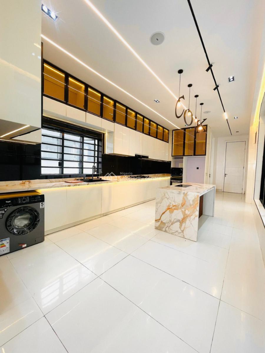 Perfectly Carved Luxury 5 Bedroom Fully Detached Duplex with Swimming Pool, Ajah, Lagos, Detached Duplex for Sale