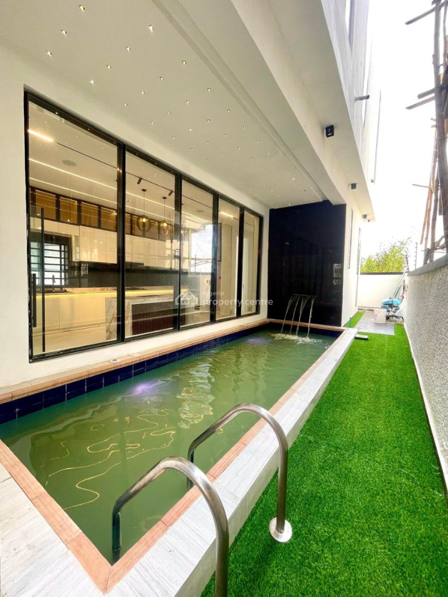 Perfectly Carved Luxury 5 Bedroom Fully Detached Duplex with Swimming Pool, Ajah, Lagos, Detached Duplex for Sale
