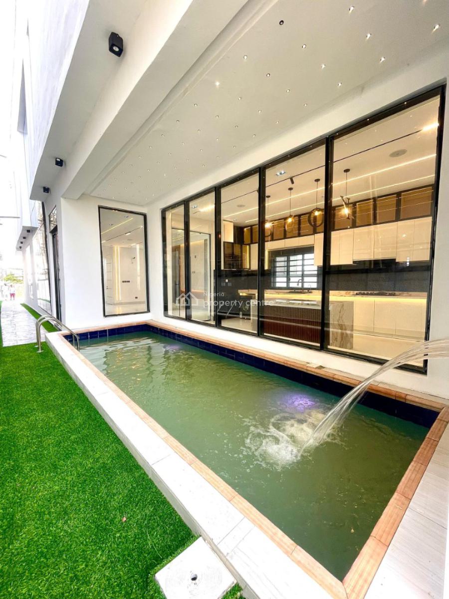 Perfectly Carved Luxury 5 Bedroom Fully Detached Duplex with Swimming Pool, Ajah, Lagos, Detached Duplex for Sale