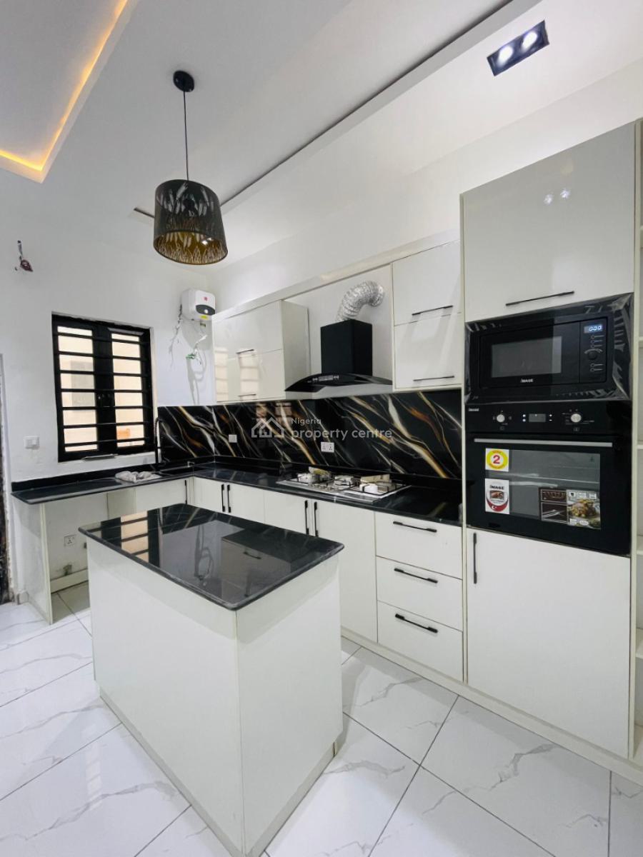 Contemporary 4 Bedroom Fully Detached Duplex with Bq, Ajah, Lagos, Detached Duplex for Sale