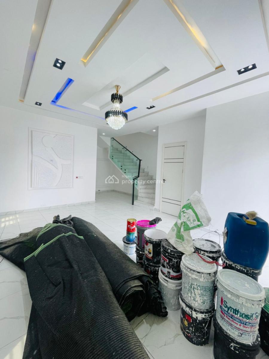 Contemporary 4 Bedroom Fully Detached Duplex with Bq, Ajah, Lagos, Detached Duplex for Sale