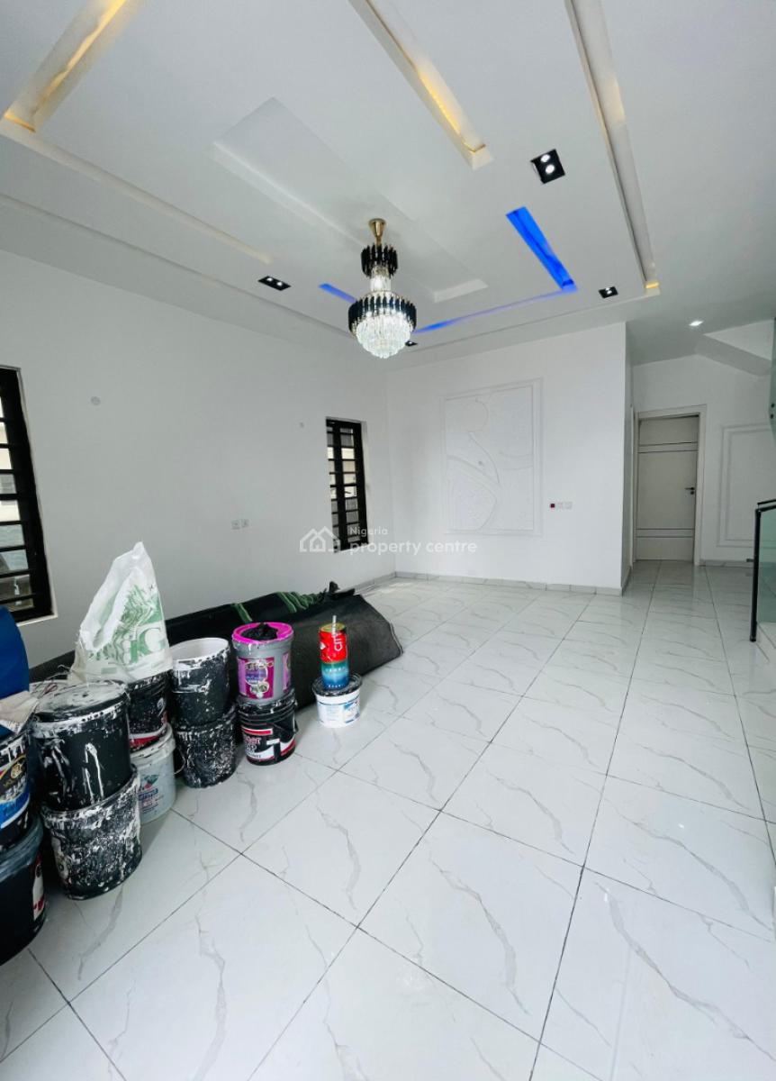 Contemporary 4 Bedroom Fully Detached Duplex with Bq, Ajah, Lagos, Detached Duplex for Sale