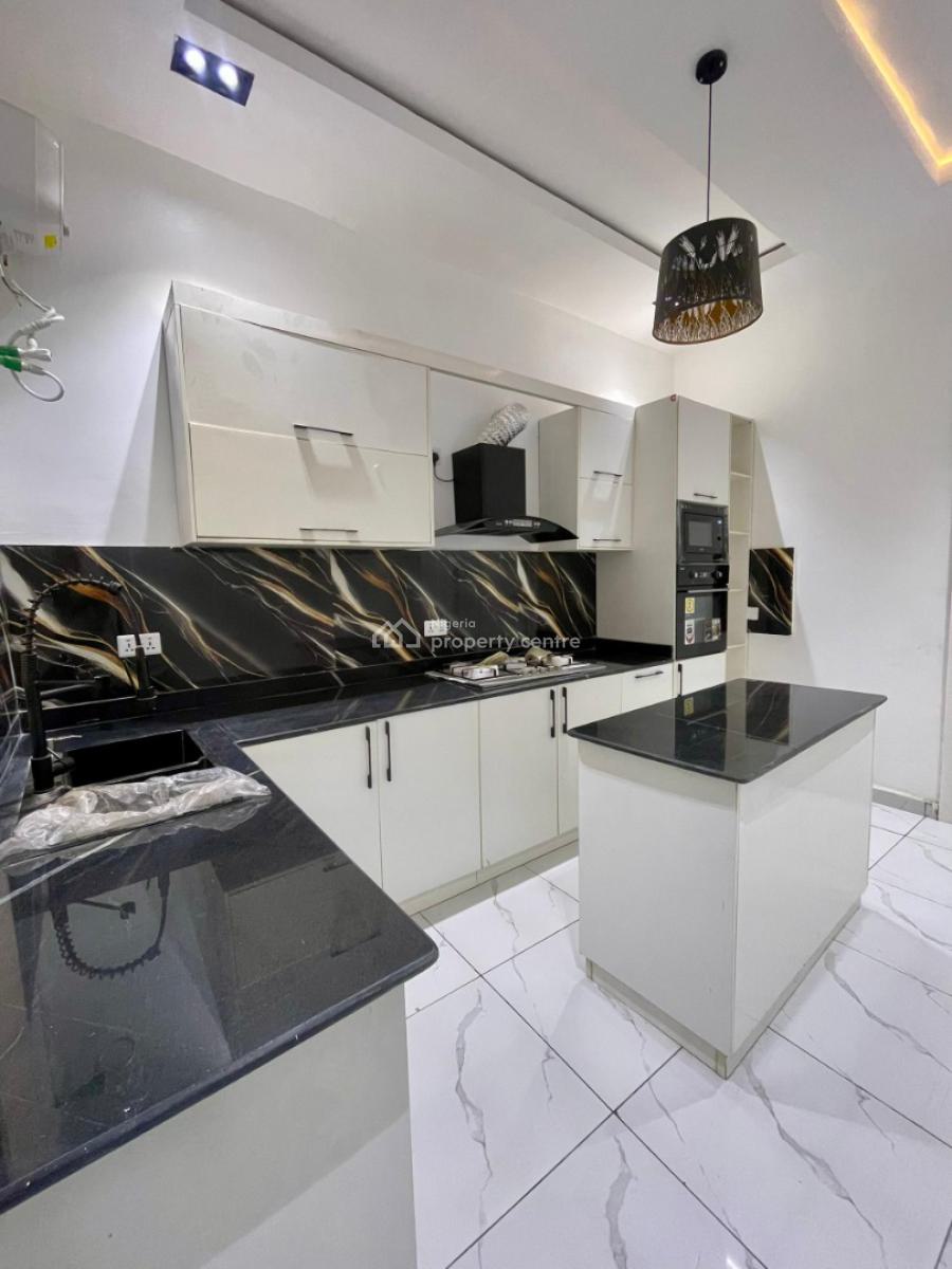 Contemporary 4 Bedroom Fully Detached Duplex with Bq, Ajah, Lagos, Detached Duplex for Sale