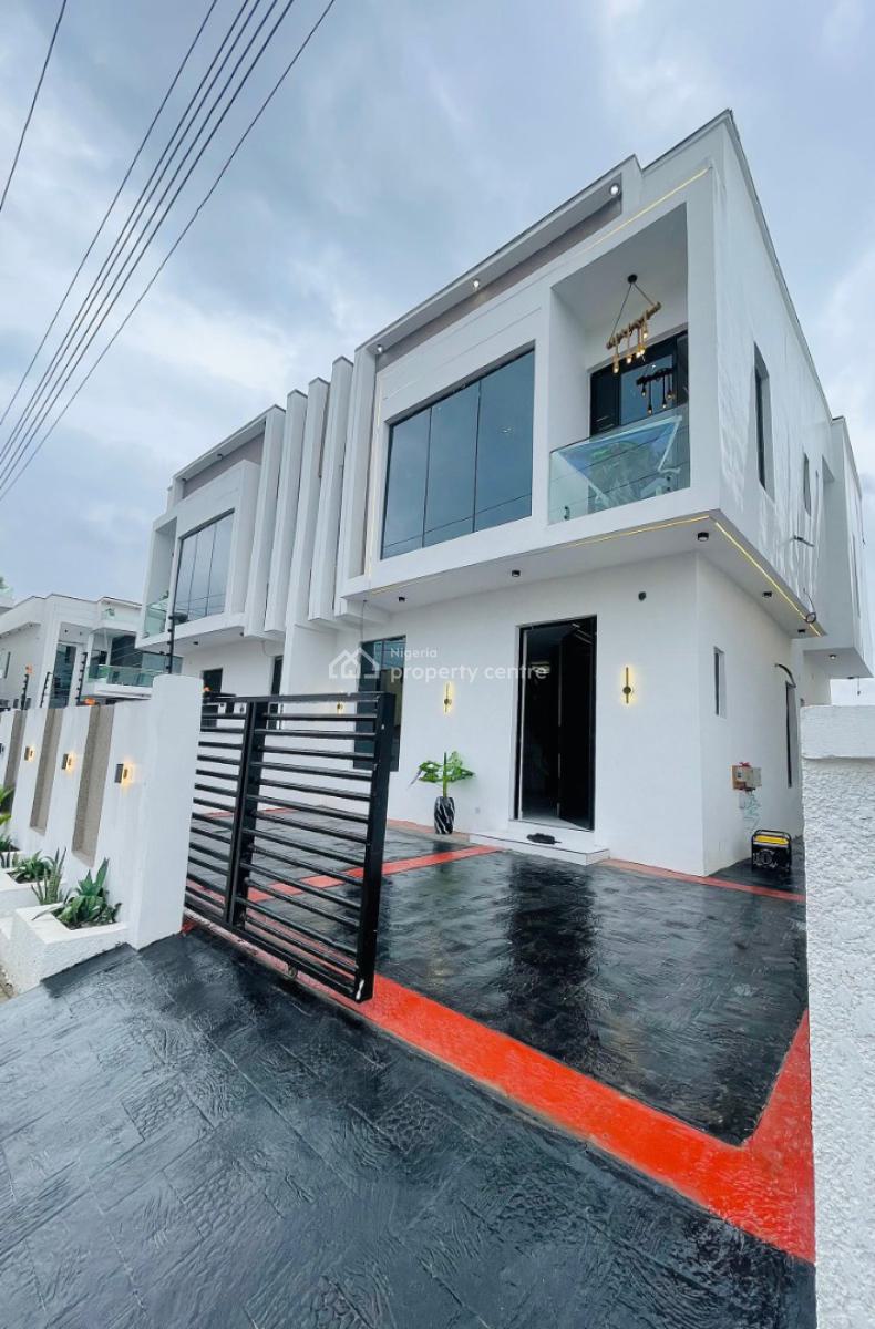 Lovely Finished 4 Bedroom Semi Detached Duplex with Bq, Ajah, Lagos, Semi-detached Duplex for Sale