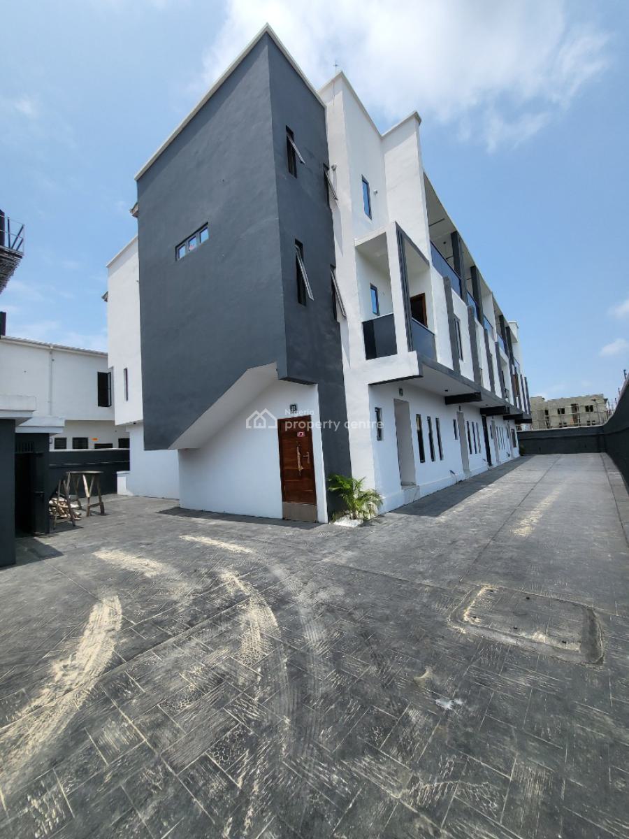 Spacious and Brand New 3 Bedroom Terrace Duplex with Bq in Secure Esta, Ikota, Lekki, Lagos, Terraced Duplex for Sale