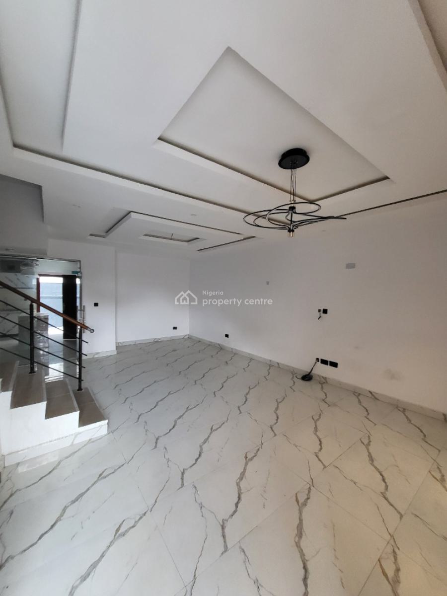 Spacious and Brand New 3 Bedroom Terrace Duplex with Bq in Secure Esta, Ikota, Lekki, Lagos, Terraced Duplex for Sale
