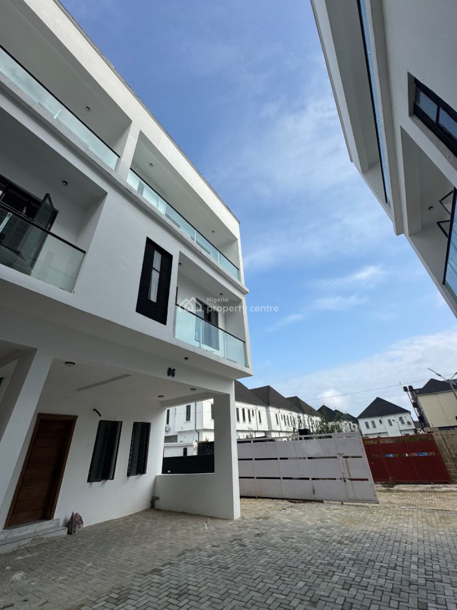 Fully Service Brand New 4 Bedroom Duplex Terrace Before Round About, Orchid Road Lekki Before Round About, Lekki, Lagos, Terraced Duplex for Sale
