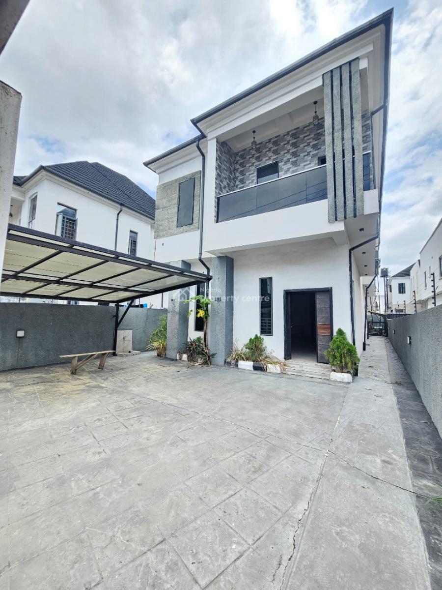 Brand New 4 Bedroom Fully Detached Duplex with Bq in a Secure Estate, Ajah, Lekki, Lagos, Detached Duplex for Rent