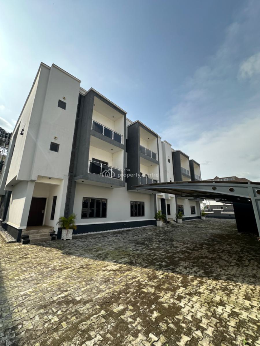 Brand New 4 Bedroom Terrace Duplex N Bq, Jahi, Abuja, Terraced Duplex for Sale