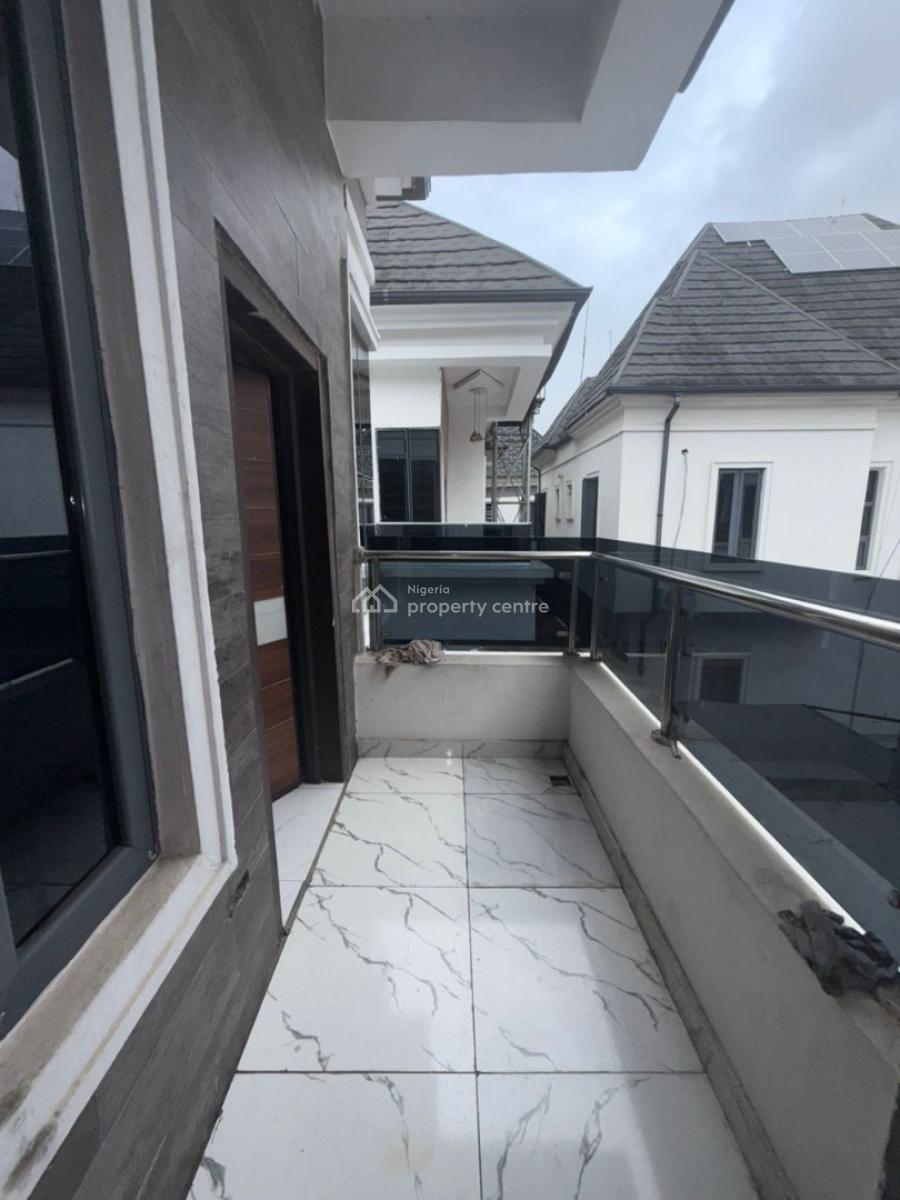 Spacious & Partly Furnished Master Bedroom with Balcony, Tulip Haven Estate, Chevron Alternative Route, Lekki Lagos, Lekki, Lagos, Self Contain (single Rooms) for Rent