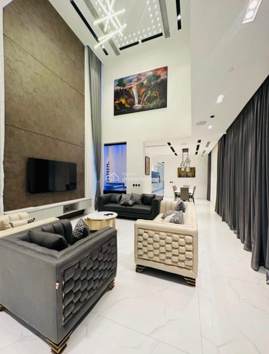 5 Bedroom Furnished Mansion with Pool, Study Rooms, Banana Island Estate Ikoyi, Ikoyi, Lagos, Detached Duplex for Sale