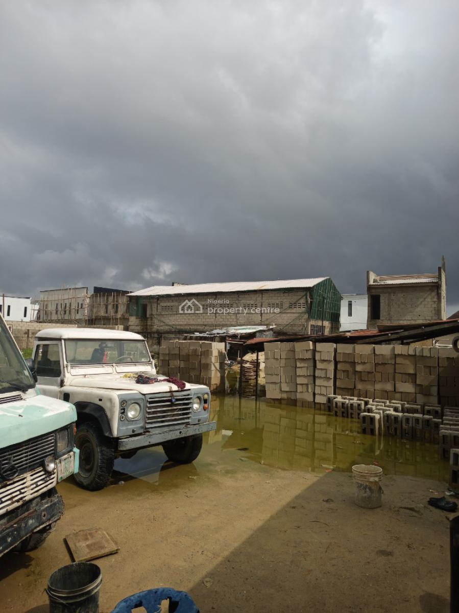 3 Plots of Fenced Land Facing The Main Road, Mobil Road Ilaje Lagos Island, Ilaje, Ajah, Lagos, Mixed-use Land for Sale