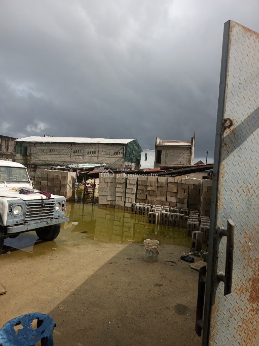 3 Plots of Fenced Land Facing The Main Road, Mobil Road Ilaje Lagos Island, Ilaje, Ajah, Lagos, Mixed-use Land for Sale