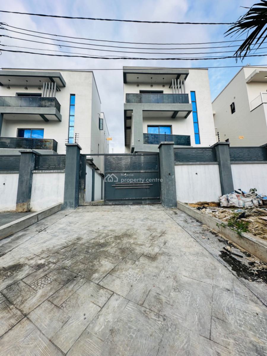 Newly Built 5 Bedroom Fully Detached Duplex with Room Bq and Gate Hous, Gra Phase 2, Magodo, Lagos, Detached Duplex for Sale