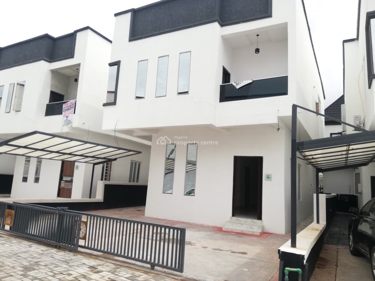 Spacious Neat and Well Maintained 4 Bedroom Terraced, Ikota Gra By By Mega Chicken, Ikota Villa, Ikota, Lekki, Lagos, Flat / Apartment for Rent