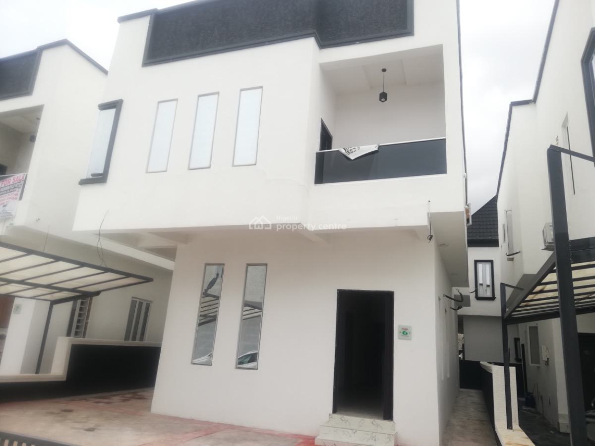 Spacious Neat and Well Maintained 4 Bedroom Terraced, Ikota Gra By By Mega Chicken, Ikota Villa, Ikota, Lekki, Lagos, Flat / Apartment for Rent