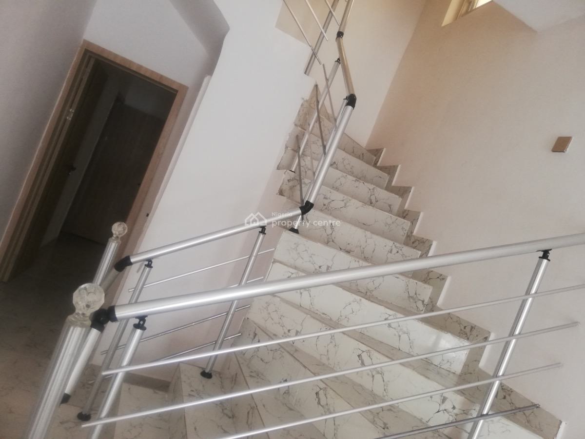 Spacious Neat and Well Maintained 4 Bedroom Terraced, Ikota Gra By By Mega Chicken, Ikota Villa, Ikota, Lekki, Lagos, Flat / Apartment for Rent