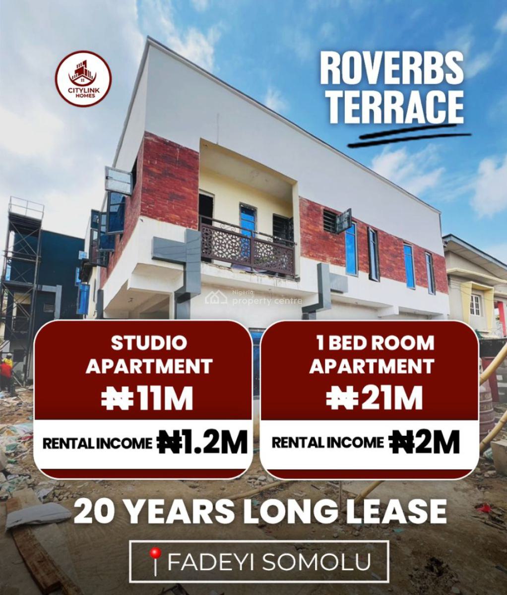 Roverbs Terrace Apartment for Lease -your 20-year Income Opportunity, Fadeyi, Shomolu, Lagos, Flat / Apartment for Sale