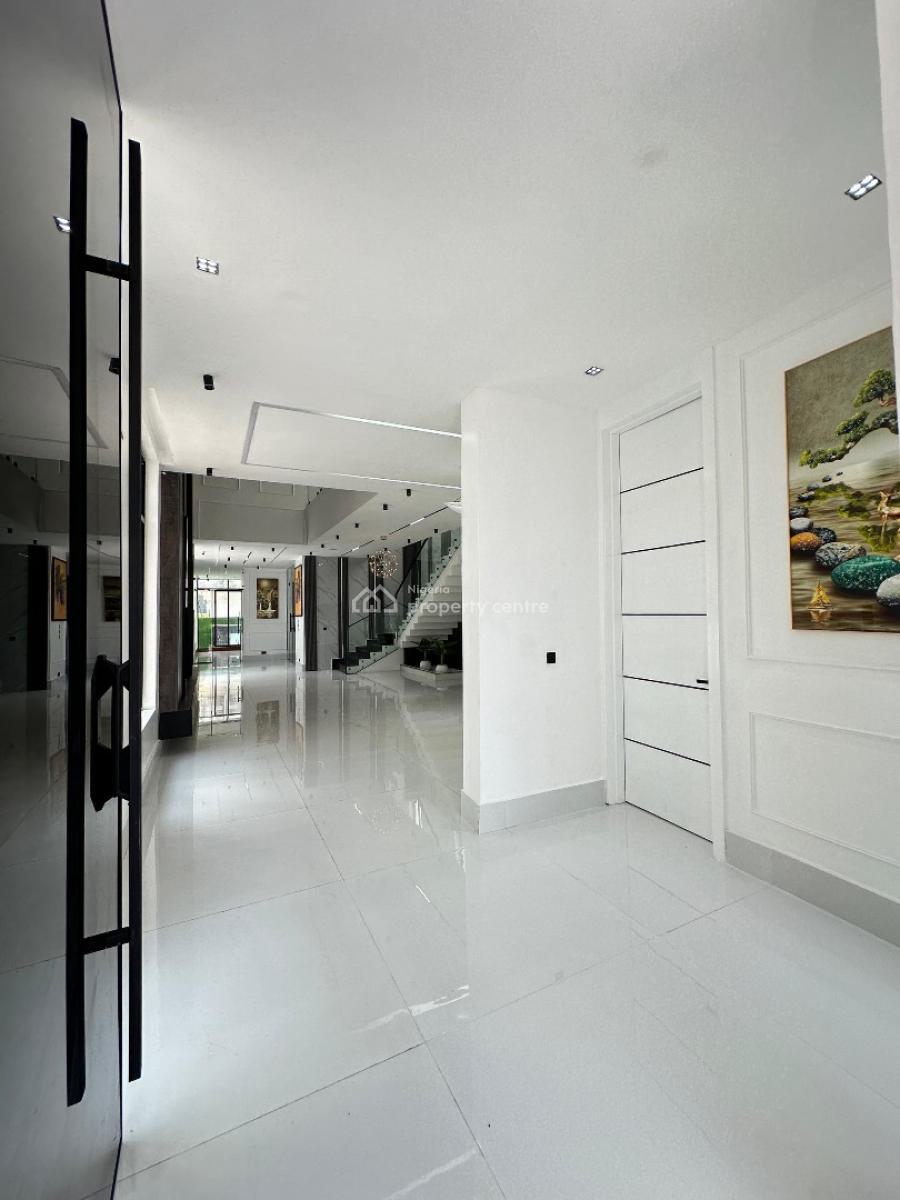Aesthetically Pleasing 5 Bedroom Luxury Family Home with Private Pool, Features a Private Cinema,in a Flood Free Estate ,chevron Toll Gate, Lekki, Lagos, Detached Duplex for Sale