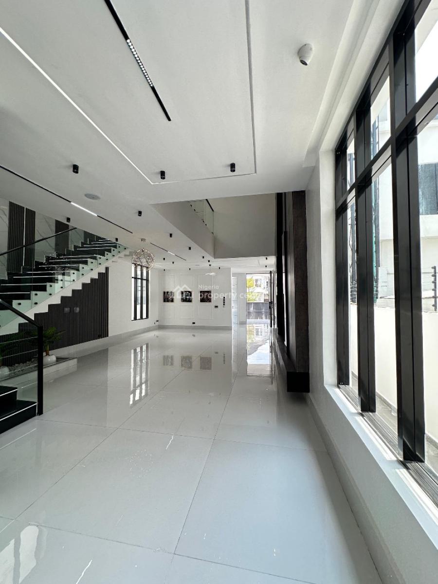 Aesthetically Pleasing 5 Bedroom Luxury Family Home with Private Pool, Features a Private Cinema,in a Flood Free Estate ,chevron Toll Gate, Lekki, Lagos, Detached Duplex for Sale