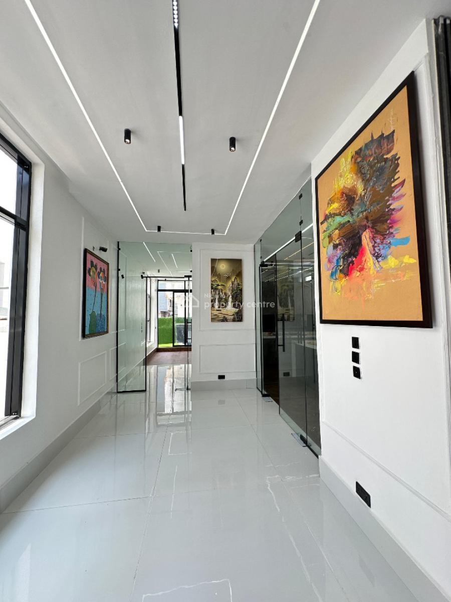 Aesthetically Pleasing 5 Bedroom Luxury Family Home with Private Pool, Features a Private Cinema,in a Flood Free Estate ,chevron Toll Gate, Lekki, Lagos, Detached Duplex for Sale