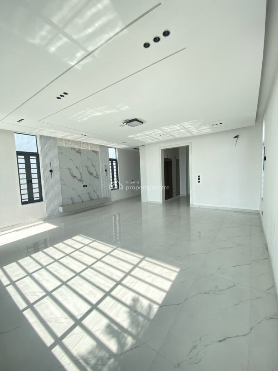 Contemporary 5-bedroom Fully Detached Duplex with Swimming Pool & Bq, Chevron, Lekki, Lagos, Semi-detached Duplex for Sale