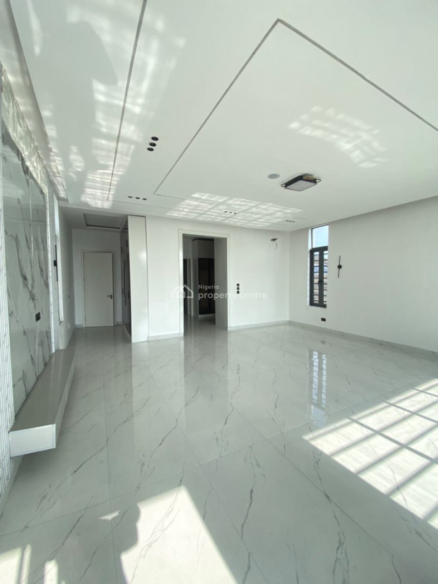 Contemporary 5-bedroom Fully Detached Duplex with Swimming Pool & Bq, Chevron, Lekki, Lagos, Semi-detached Duplex for Sale