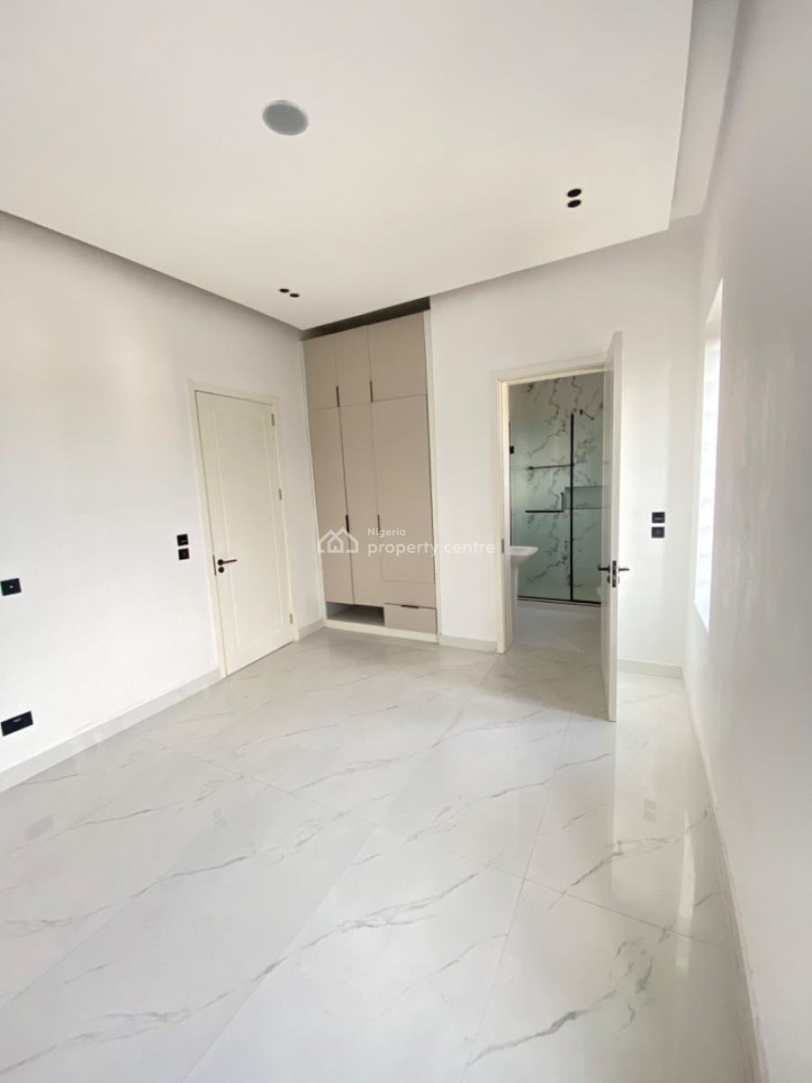 Contemporary 5-bedroom Fully Detached Duplex with Swimming Pool & Bq, Chevron, Lekki, Lagos, Semi-detached Duplex for Sale